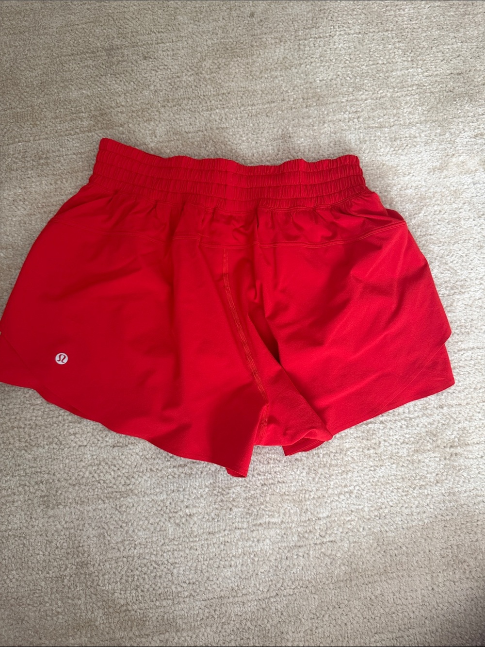 lululemon athletica Red shake it out Shorts